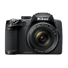 Camara Digital Nikon Coolpix P500 Negra 12 Mp Cmos Zo X 36 Vr Full Hd Kit 4gb  Funda Libro Lcd 3 Litio